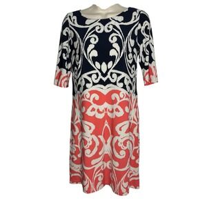 Eliza J Women's‎ Size 4 Short Sleeve Knee Length Stretch Lined Dress